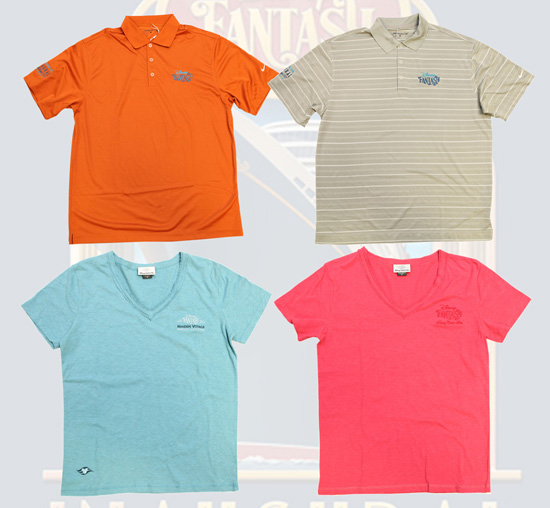 Golf-Style Shirts Available for Pre-Sell for Guests Sailing on the Maiden Voyage of the Disney Fantasy