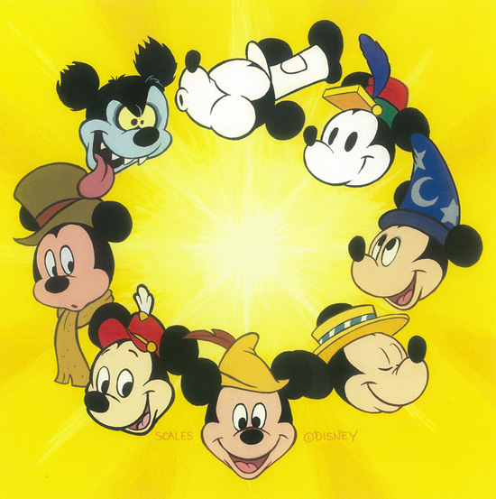 Mickey Mouse Through the Years Artisan Watch