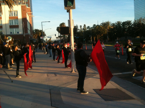 Section of the Tinker Bell Half Marathon in Downtown Anaheim