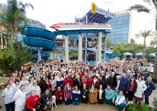 Cast Members at the Disneyland Hotel