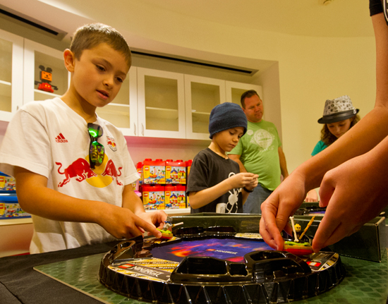 LEGO Ninjago Spinner Battles at the LEGO Store at Walt Disney World Resort LEGO Ninjago Spinner Battles at the LEGO Store at Walt Disney World Resort