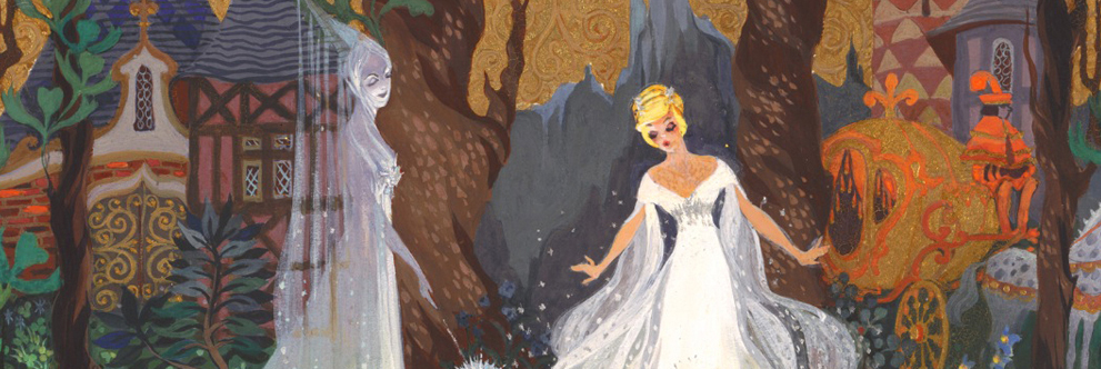 Cinderella Art for Magic Kingdom Park