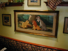Ducky Williams’ Artwork in Tony’s Town Square Café in Magic Kingdom Park