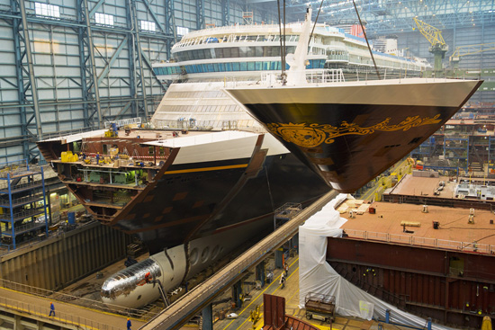 Final Block of the Disney Fantasy Mounted Final Block of the Disney Fantasy Mounted