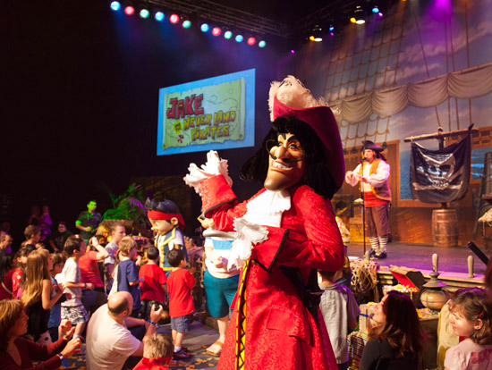 Captain Hook at the ‘Jake and the Never Land Pirate Band’ Meet-Up Captain Hook at the ‘Jake and the Never Land Pirate Band’ Meet-Up