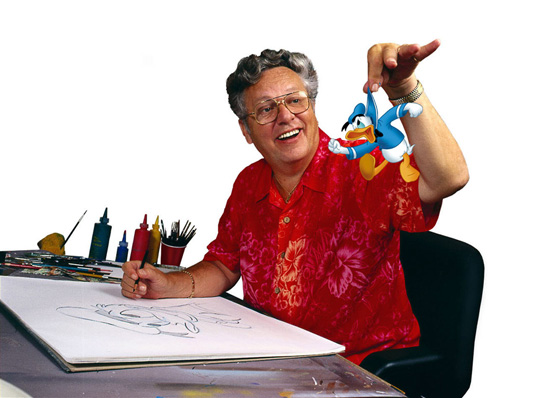 Ducky Williams Drawing Donald Duck