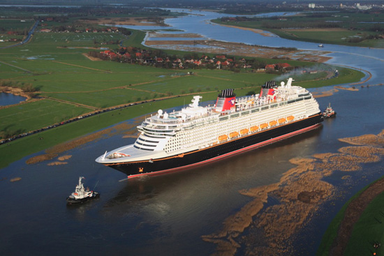 Disney Fantasy Prepares for Transatlantic Voyage for Christening Ceremony in NYC Disney Fantasy Prepares for Transatlantic Voyage for Christening Ceremony in NYC