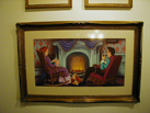 Ducky Williams’ Artwork in Tony’s Town Square Café in Magic Kingdom Park