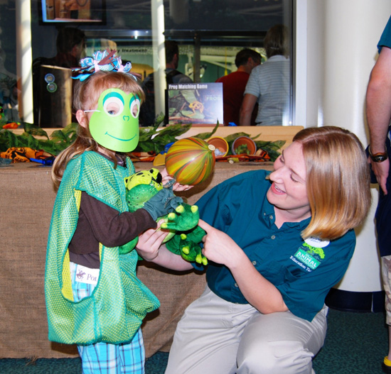 Guests Learn About Frogs, Toads and Other Amphibians During a Special Leap Day Event at Disney's Animal Kingdom