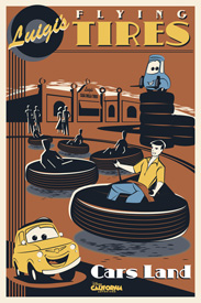 Luigi’s Flying Tires at Disney California Adventure Park Luigi’s Flying Tires at Disney California Adventure Park