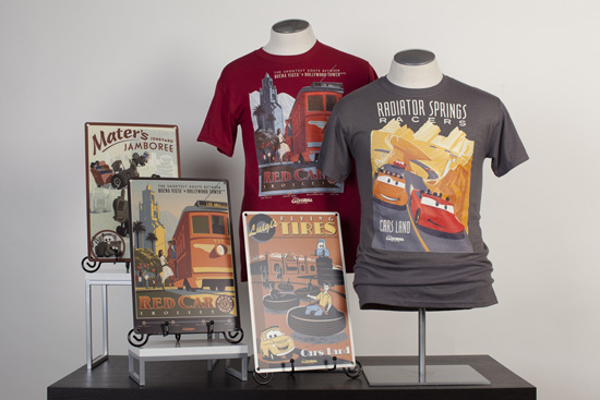 Disney California Adventure Park Attraction Poster-Inspired Tees, Deluxe Prints and Metal Signs Arriving in Late March/Early April