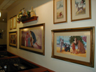 Ducky Williams’ Artwork in Tony’s Town Square Café in Magic Kingdom Park