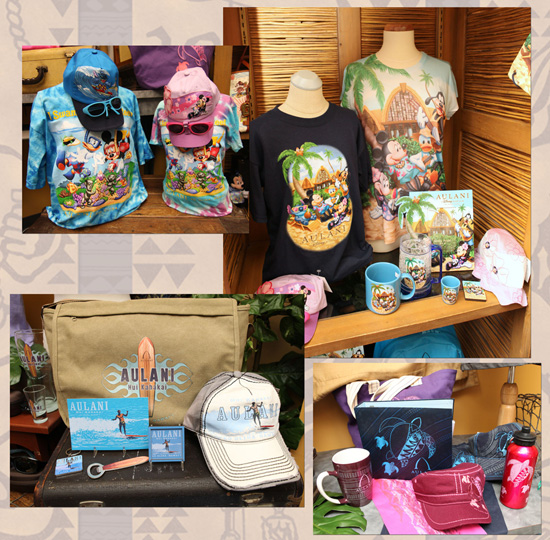 Different Merchandise Styles at Aulani, a Disney Resort & Spa
