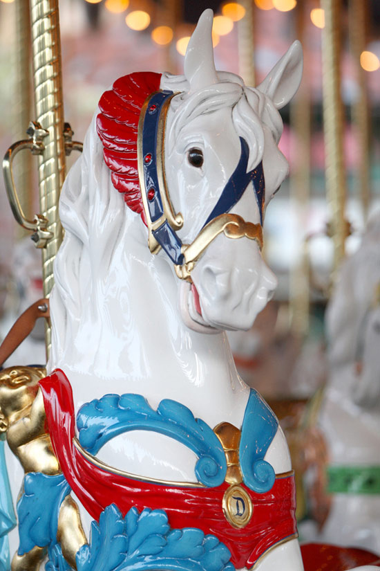 King Arthur Carrousel in Fantasyland at Disneyland Park