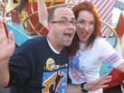 Nate Participates in one of the Many Parades During on More Disney Day