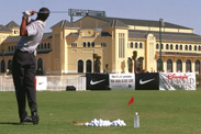 PGA TOUR mega-star Tiger Woods conducts his first-ever Tiger Woods Youth Foundation golf clinic at Disney’s Wide World of Sports as one of a handful of events that took place just prior to the Grand Opening of the complex. During the event, Tiger provides instruction to 150 junior golfers from Tampa and Orlando. He also receives the key to the City of Orlando from Mayor Glenda Hood.