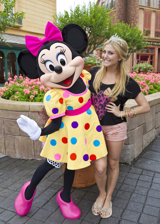 Cassie Scerbo from ABC Family's 'Make it or Break It' Visits Disney Parks “Cassie