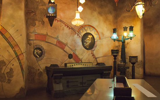 Sorcerer's Workshop Located in the Disney Animation Building at Disney California Adventure Park