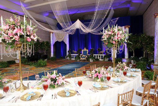 Décor for Princess for a Day In-Room Celebration at Walt Disney World Resort