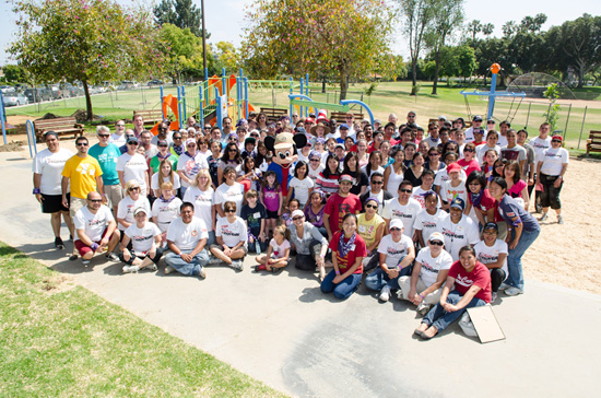 Disney VoluntEARS Helped Build A New Playground in Anaheim Disney VoluntEARS Helped Build A New Playground in Anaheim