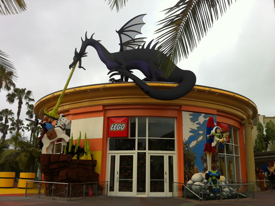 The Remodeled LEGO Store in the Downtown Disney District at the Disneyland Resort “The