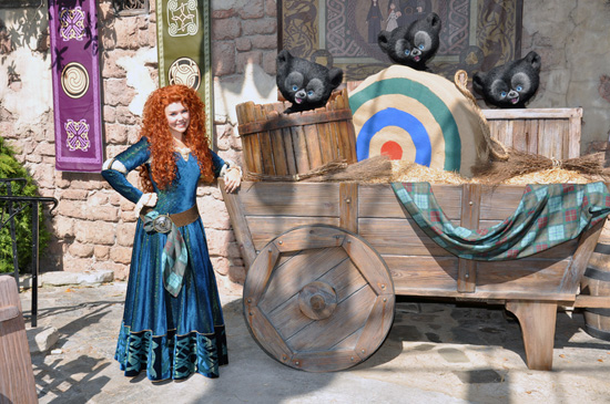 Meeting Merida at Magic Kingdom Park