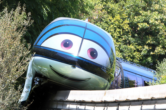 Mandy the Disneyland Monorail