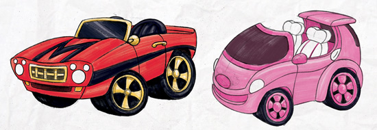 Sketches for the ‘Car Show at Disneyland’ Pin Collection Sketches for the ‘Car Show at Disneyland’ Pin Collection