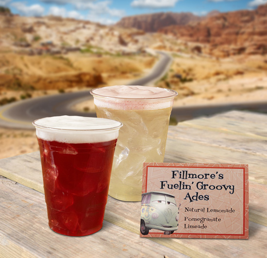 Fillmore’s Fuelin’ Groovy Ades at Disney California Adventure Park “Fillmore’s