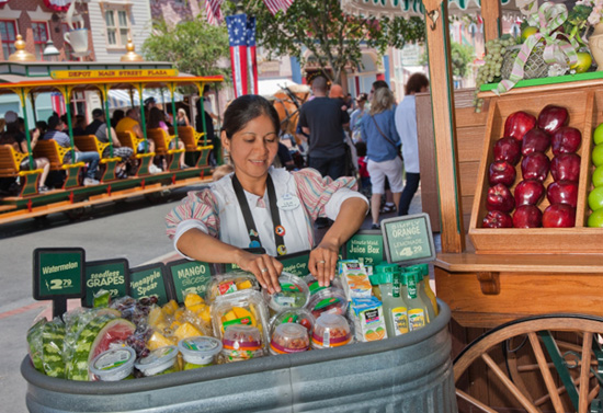 Nutritious Food Items and Menu Choices Available at Disney Parks and Resorts as Part of Disney Magic of Healthy Living