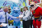 Dedication Ceremony at Disney's Art of Animation Resort for the New Disney•Pixar 'Mail a Smile' Stamps