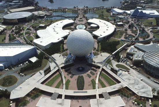 EPCOT Center When It Opened in 1982 “EPCOT