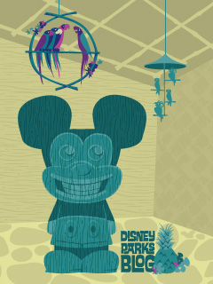 Desktop Wallpaper Featuring Walt Disney’s Enchanted Tiki Room
