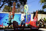 The Castro Family's Yard Gets a Makeover Inspired by The Little Mermaid ~ Ariel’s Undersea Adventure on 'My Yard Goes Disney'