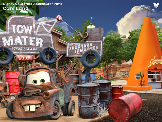 Explore Mater's Junkyard Jamboree and More of Disneyland Resort with the 'Disneyland Explorer' App for iPad