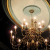 A Chandelier at Enchanted Tales With Belle in New Fantasyland at Magic Kingdom Park