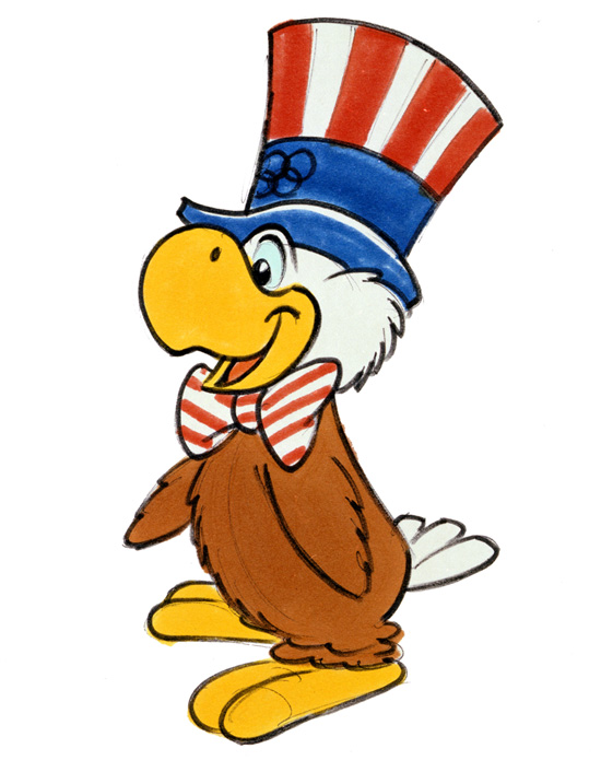 Sam the Eagle, the Mascot for the 1984 Los Angeles Games, Created by Disney Legend Bob Moore Sam the Eagle, the Mascot for the 1984 Los Angeles Games, Created by Disney Legend Bob Moore