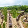 Big Grizzly Mountain Runaway Mine Cars at Grizzly Gulch in Hong Kong Disneyland
