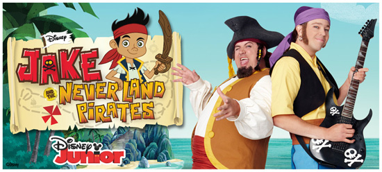 Sharky and Bones from The Neverland Pirates Band to Perform at Downtown Disney at Walt Disney World Resort “Sharky