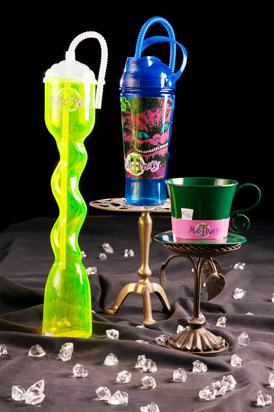 Beverages Available at Mad T Party in Disney California Adventure Park