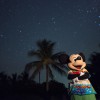 Mickey Mouse at Disney’s Castaway Cay at Night