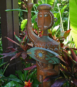 The Entrance to Disney's Polynesian Resort at Walt Disney World Resort