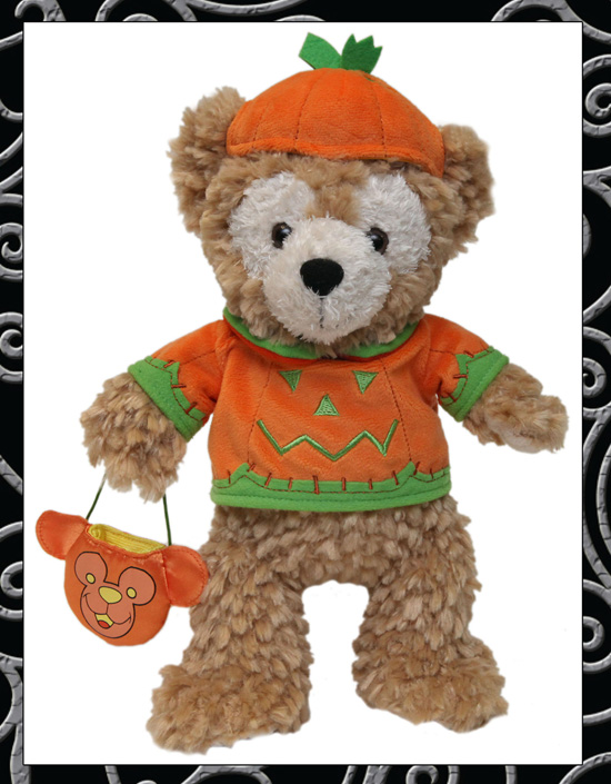Nine-Inch Duffy the Disney Bear Halloween Plush Available at Disney Parks