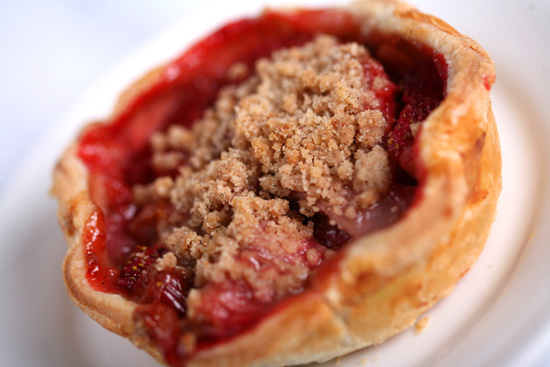 Strawberry Rhubarb Pie Created by Disneyland Resort Executive Pastry Chef Jean-Marc Viallet