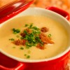 Try the Cheddar Cheese Soup at the Epcot International Food & Wine Festival at Walt Disney World Resort