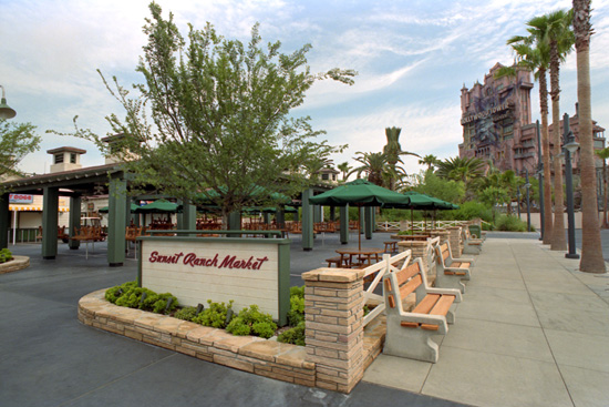 Sunset Blvd., at Disney's Hollywood Studios, Just Prior to Opening in 1994 Sunset Blvd., at Disney's Hollywood Studios, Just Prior to Opening in 1994