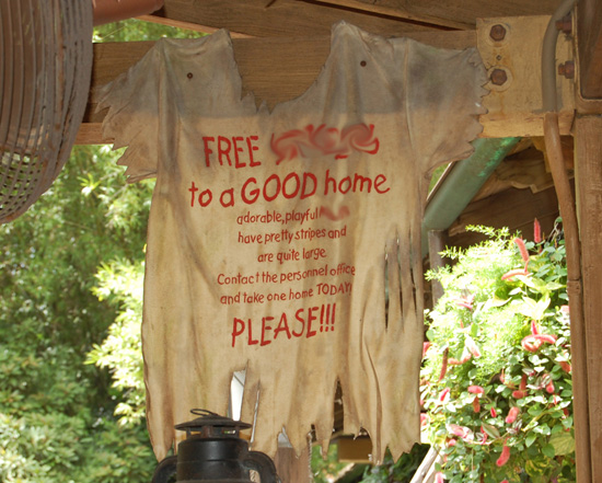 Can You Finish This Sign from Jungle Cruise at Magic Kingdom Park? Can You Finish This Sign from Jungle Cruise at Magic Kingdom Park?