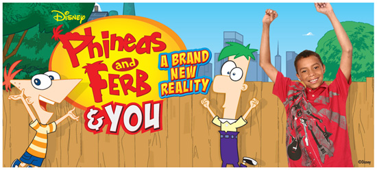 ‘Phineas and Ferb & YOU: A Brand New Reality’ Opens at Downtown Disney at Walt Disney World Resort September 1 “‘Phineas