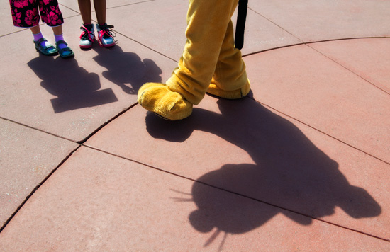 Shadows of Joy in Town Square at Magic Kingdom Park Shadows of Joy in Town Square at Magic Kingdom Park