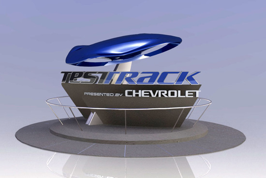 New Marquee Art for Reimagined Test Track at Epcot